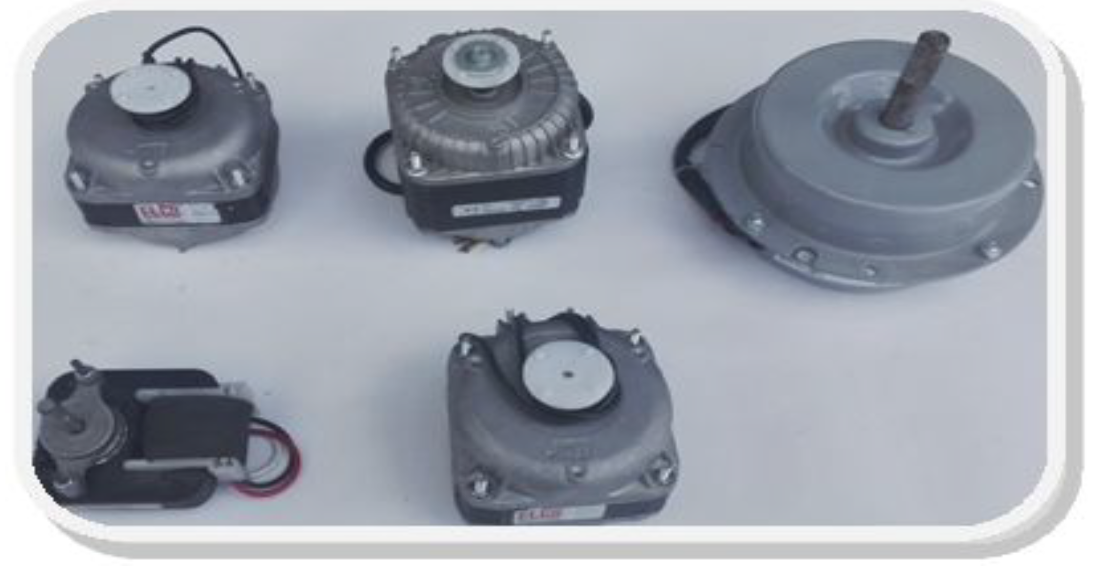 Motores industriales para ventilación y refrigeración