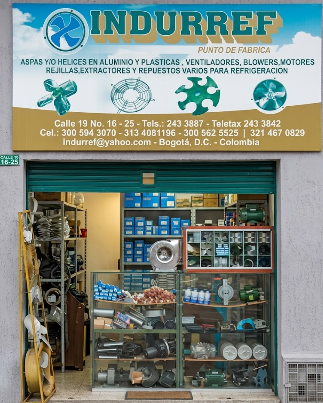 Punto de fábrica INDURREF